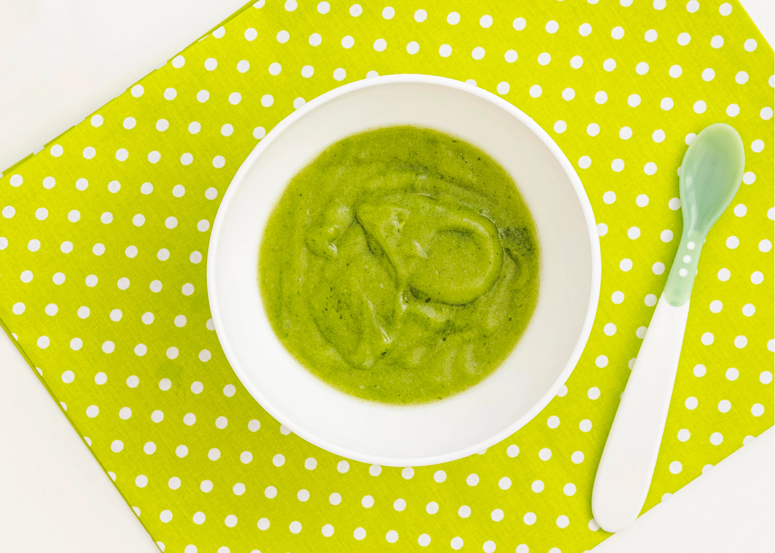 Spinach puree for 2024 baby 6 months